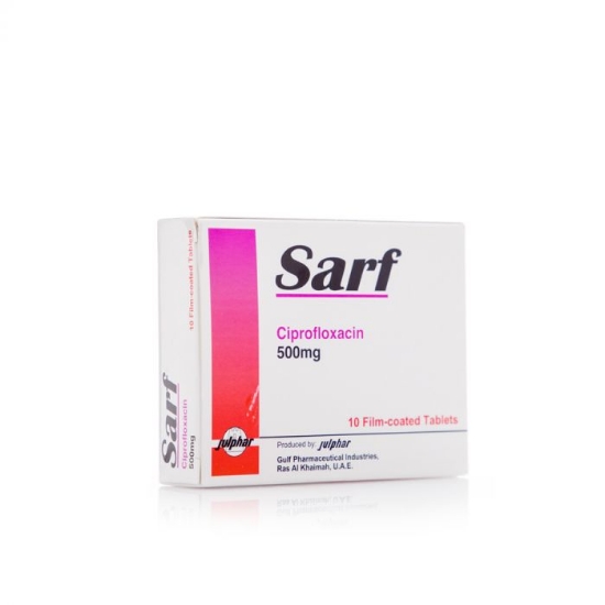 Sarf 500 Mg Caps. 55.85 Sr.